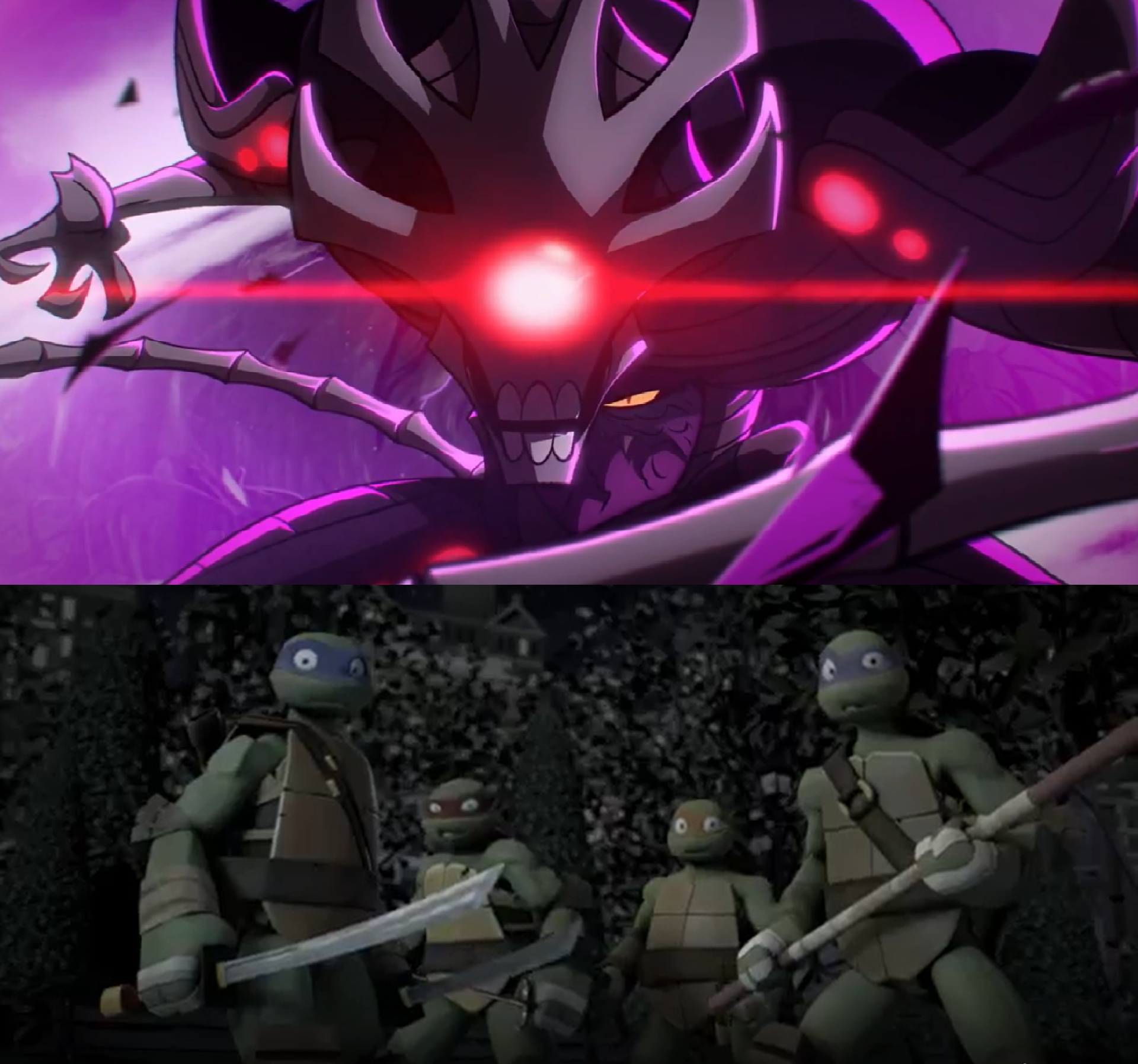 Krang Rottmnt TMNT 2012 vs Krang (Rise of the TMNT) by MnstrFrc on DeviantArt