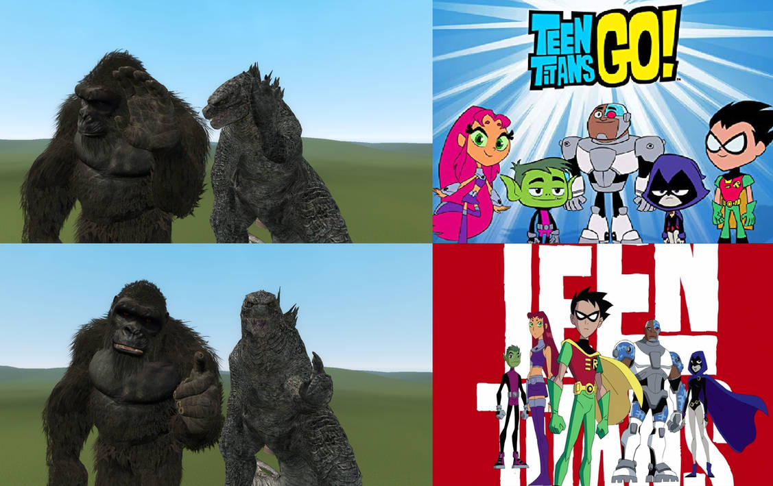 Godzilla and Kong Drake Posting Meme (1) by MnstrFrc on DeviantArt