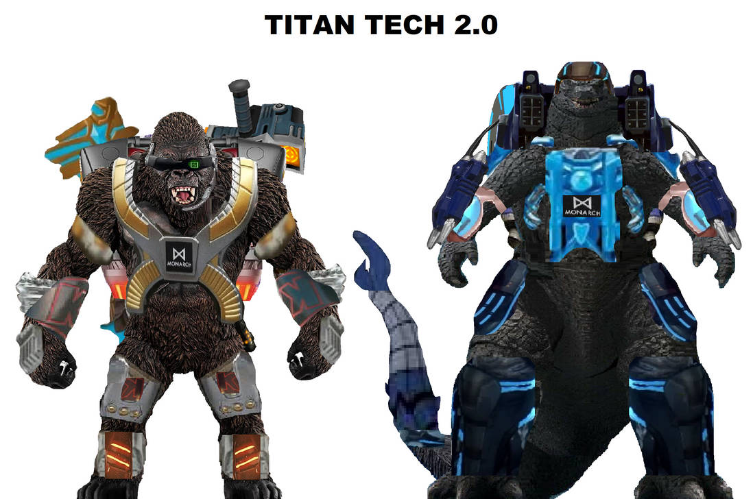 Godzilla vs Kong Titan Tech 2.0 by MnstrFrc on DeviantArt