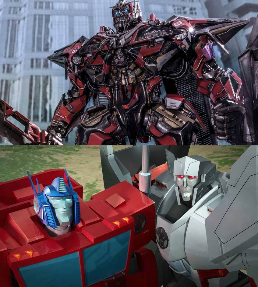 Optimus Prime Vs Megatron Vs Sentinel Prime Optimus Prime and Megatron vs Sentinel Prime by MnstrFrc on DeviantArt