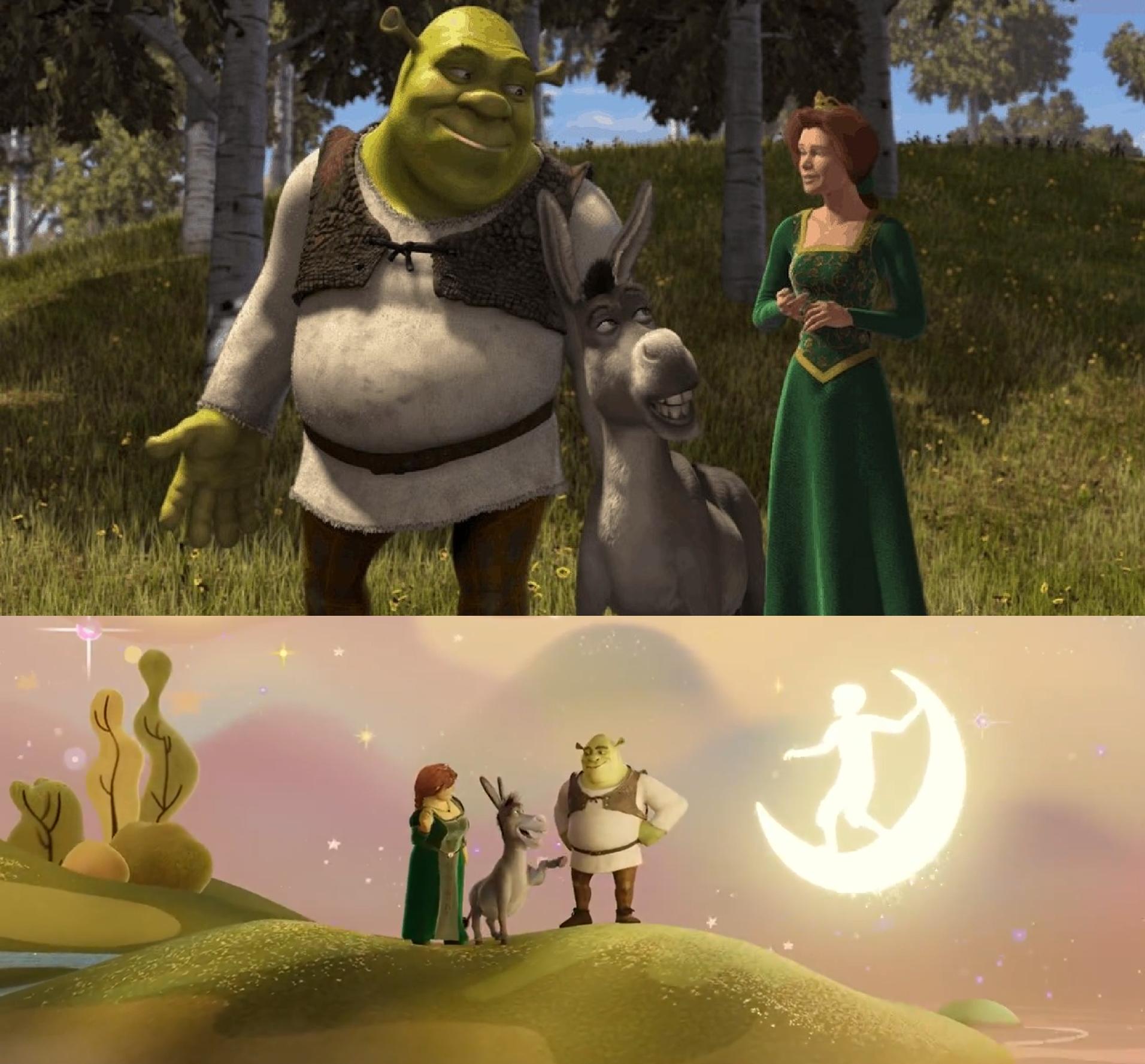 Shrek! Fiona! Fiona! Mom! Harold Donkey! by adamhatson on DeviantArt