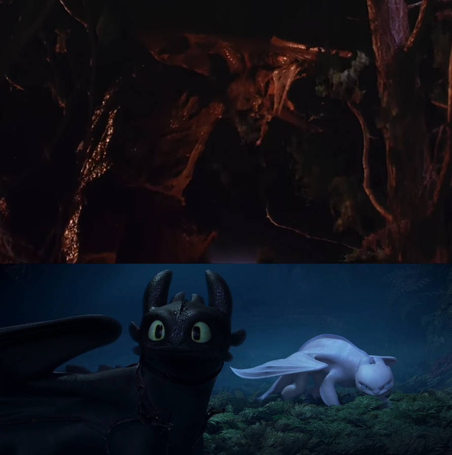 When Does Toothless Meet The Light Fury Toothless and Light Fury see the Shadow of Evil by MnstrFrc on DeviantArt