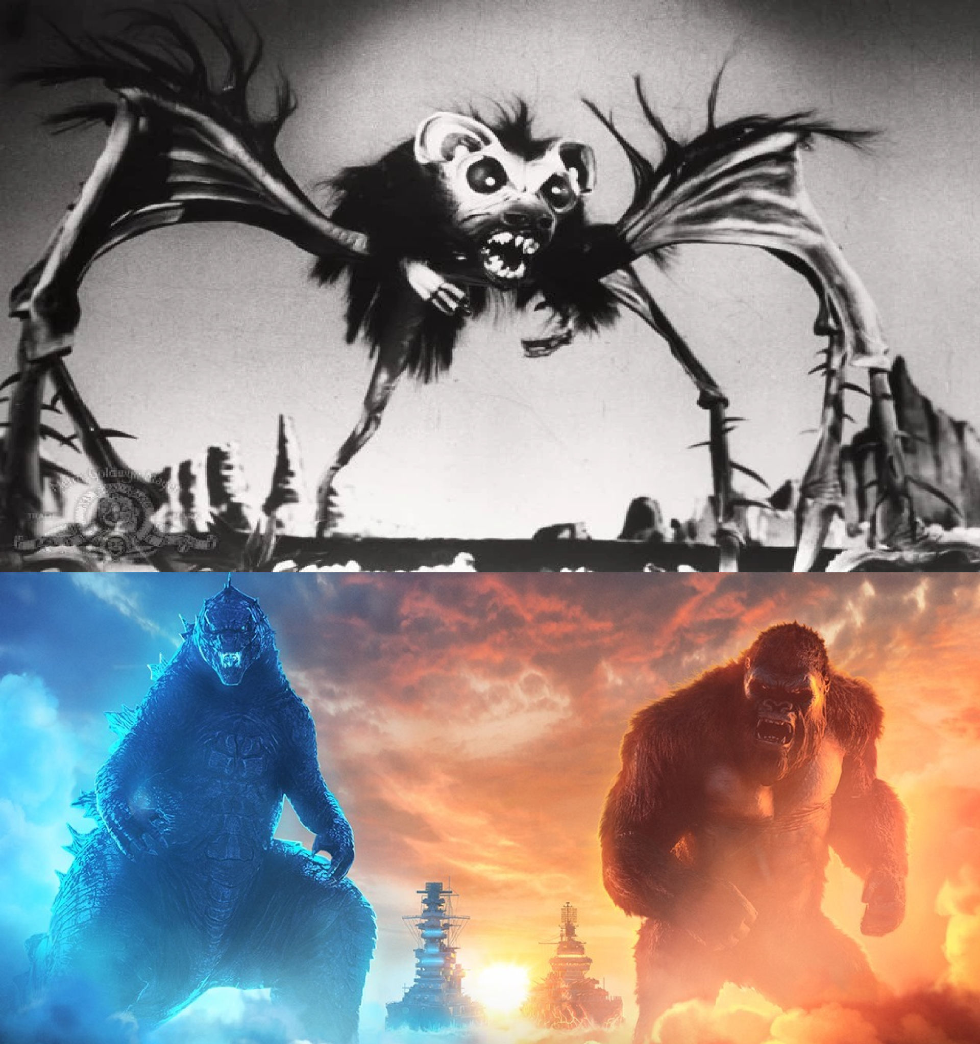 Godzilla Mutant Rats Godzilla and Kong vs Martian Bat-Rat-Spider by MnstrFrc on DeviantArt