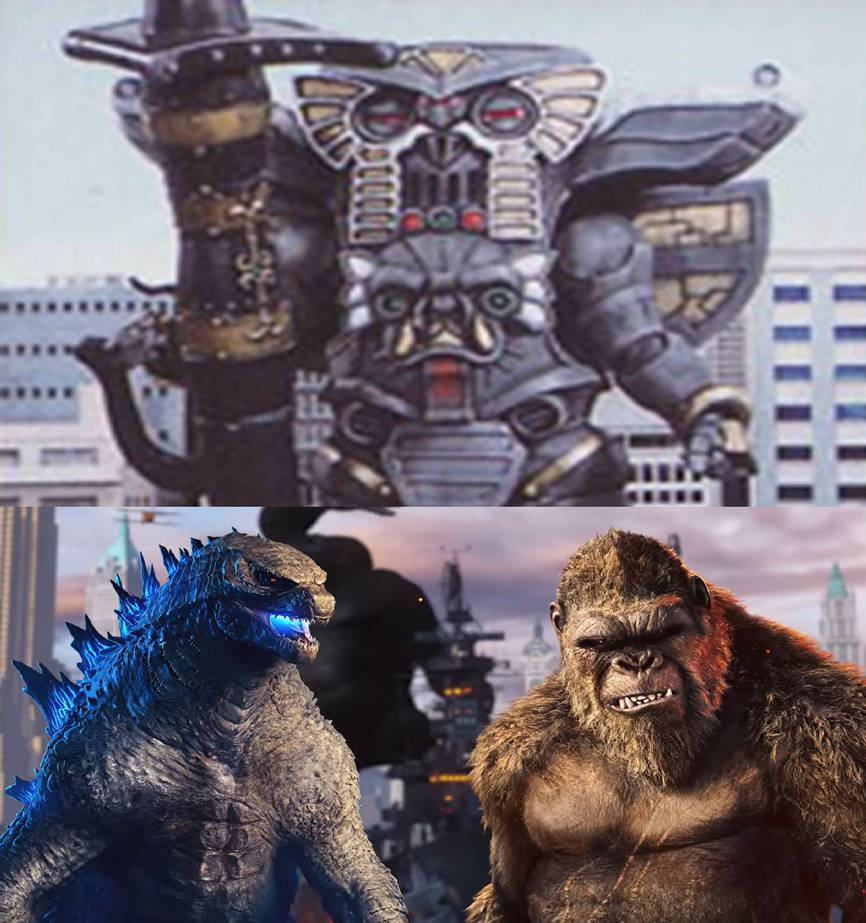 Godzilla And Kong Vs Flurious Robot By Mnstrfrc On Deviantart Godzilla And Kong Vs Flurious Robot By Mnstrfrc On Deviantart