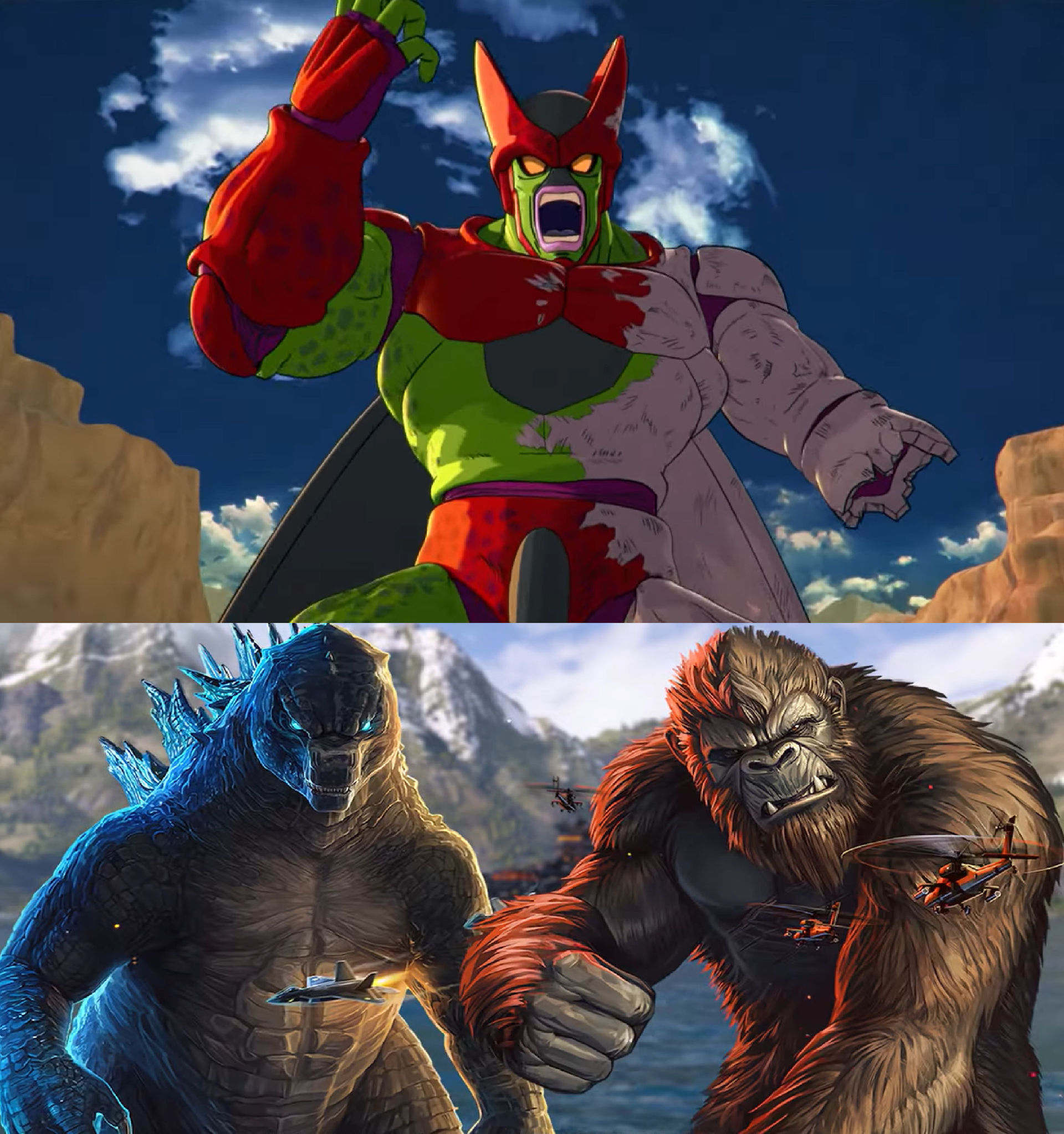 Max Godzilla Godzilla and Kong vs Cell Max (4) by MnstrFrc on DeviantArt