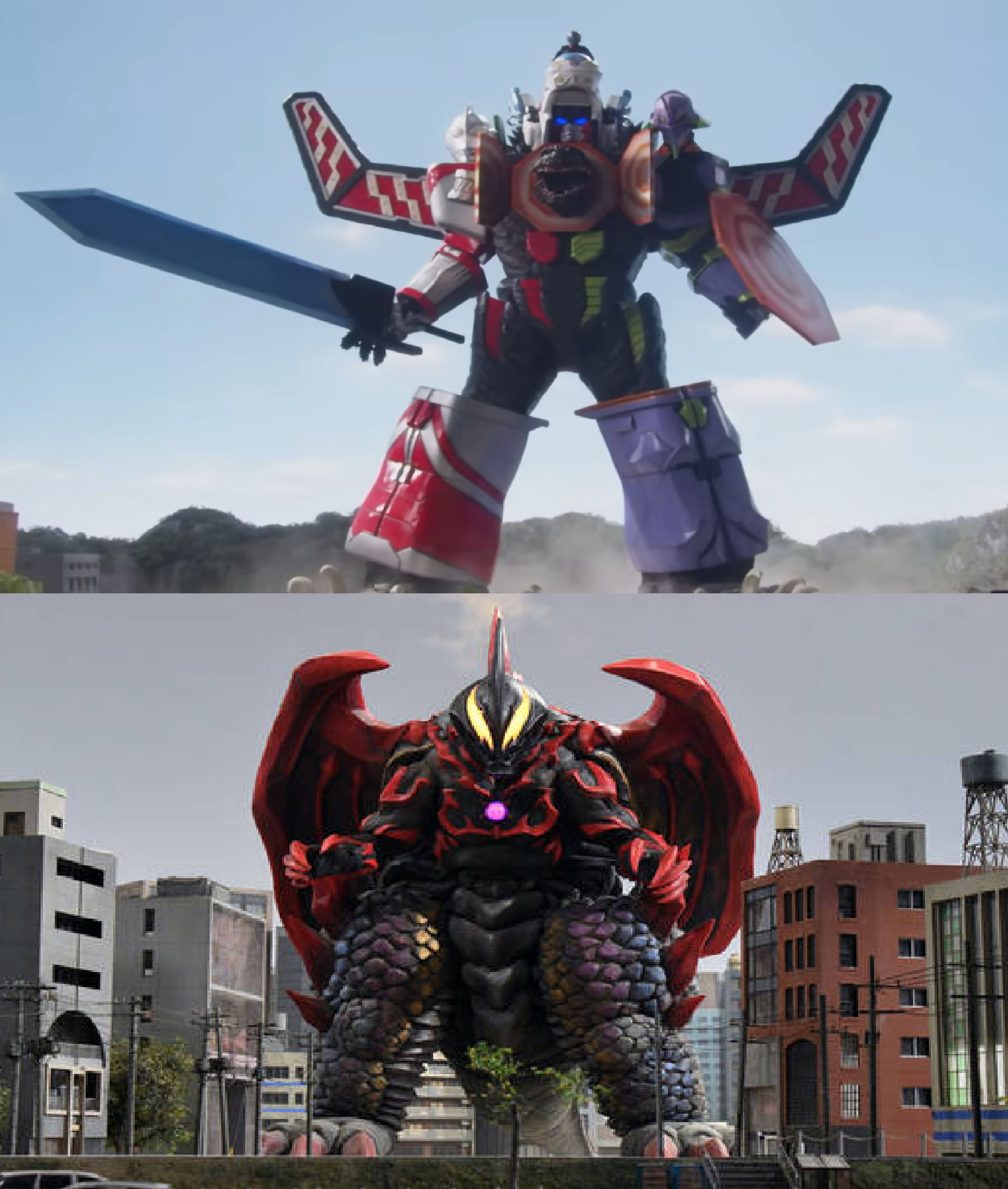 Chimeraberos Shin Universe Robo vs Chimeraberos by MnstrFrc on DeviantArt