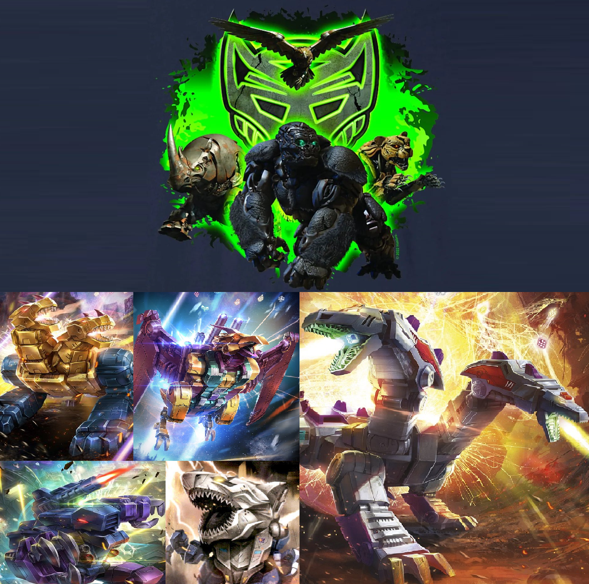 Terrorcons Boss Maximals vs Terrorcons G1 by MnstrFrc on DeviantArt