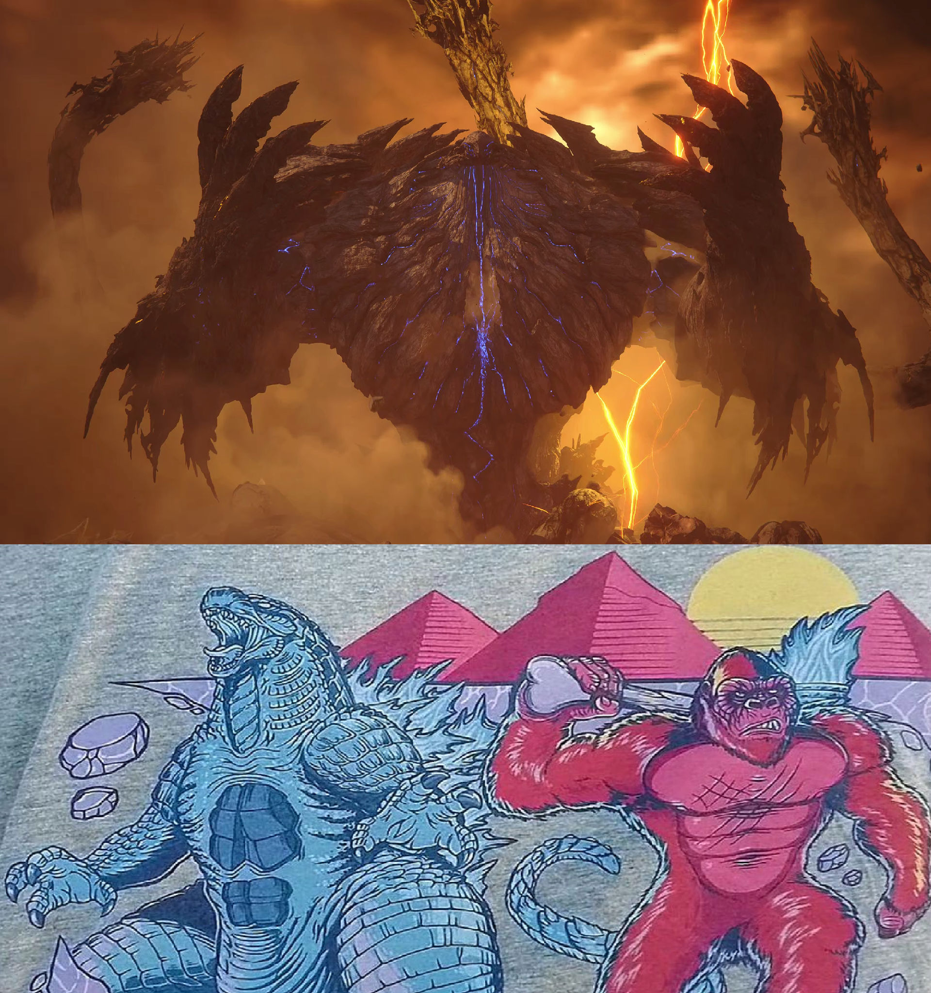 Godzilla And Kong Vs Titan Lost By Mnstrfrc On Deviantart Godzilla And Kong Vs Titan Lost By Mnstrfrc On Deviantart