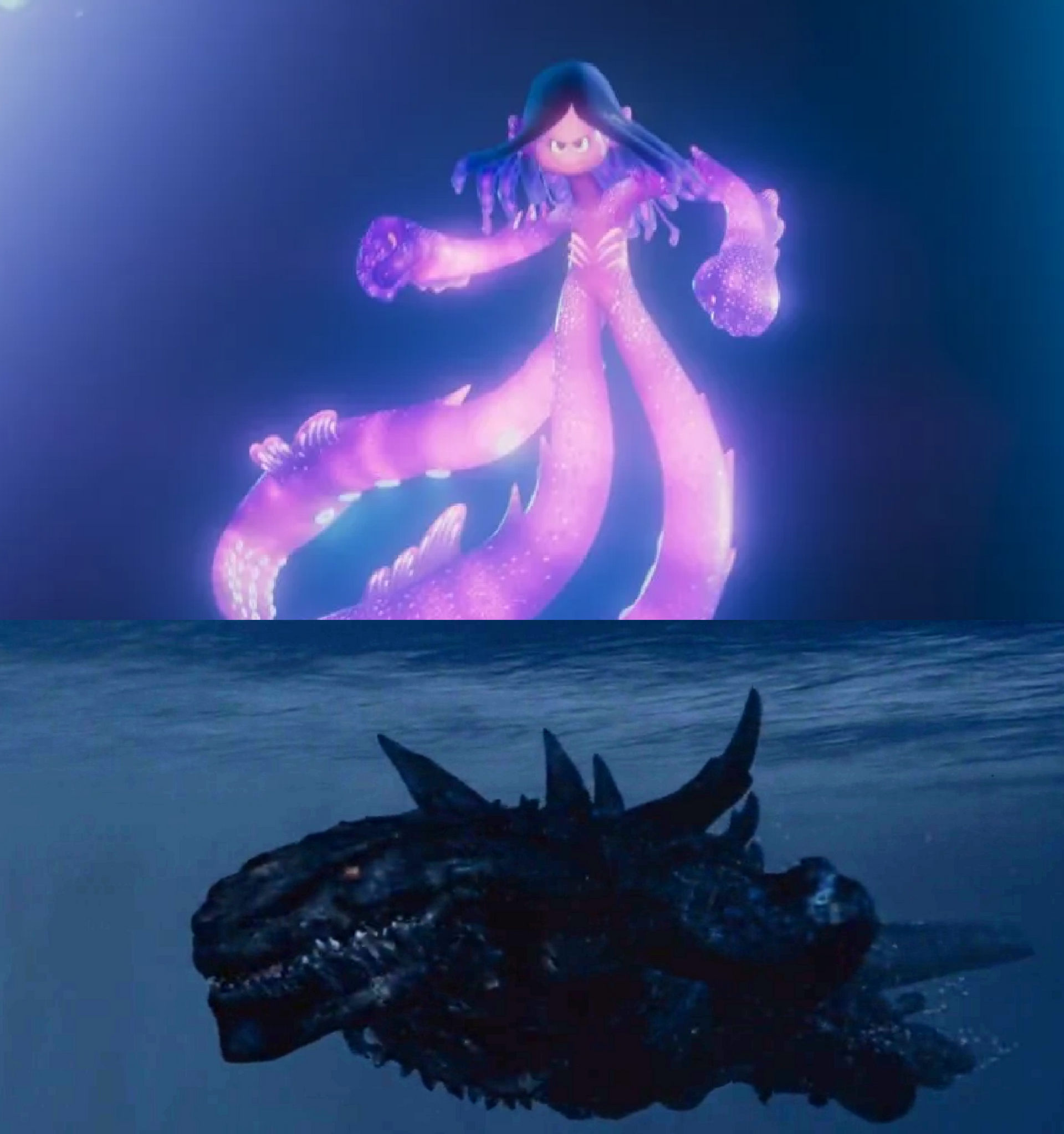 Ruby Gillman vs Godzilla 1998 by MnstrFrc on DeviantArt