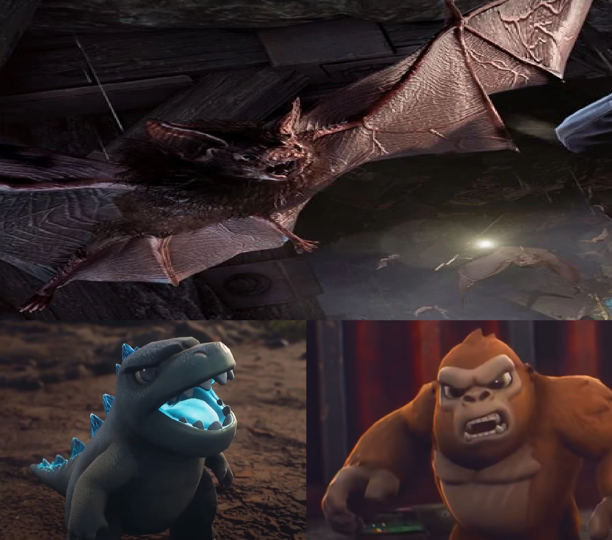 Batbat Rival Two Buddies vs King Bat by MnstrFrc on DeviantArt
