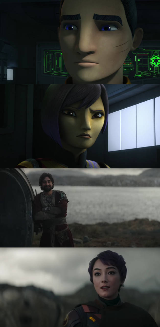 Sabine Robotization Deviantart Ezra Bridger and Sabine Wren Reunited by MnstrFrc on DeviantArt