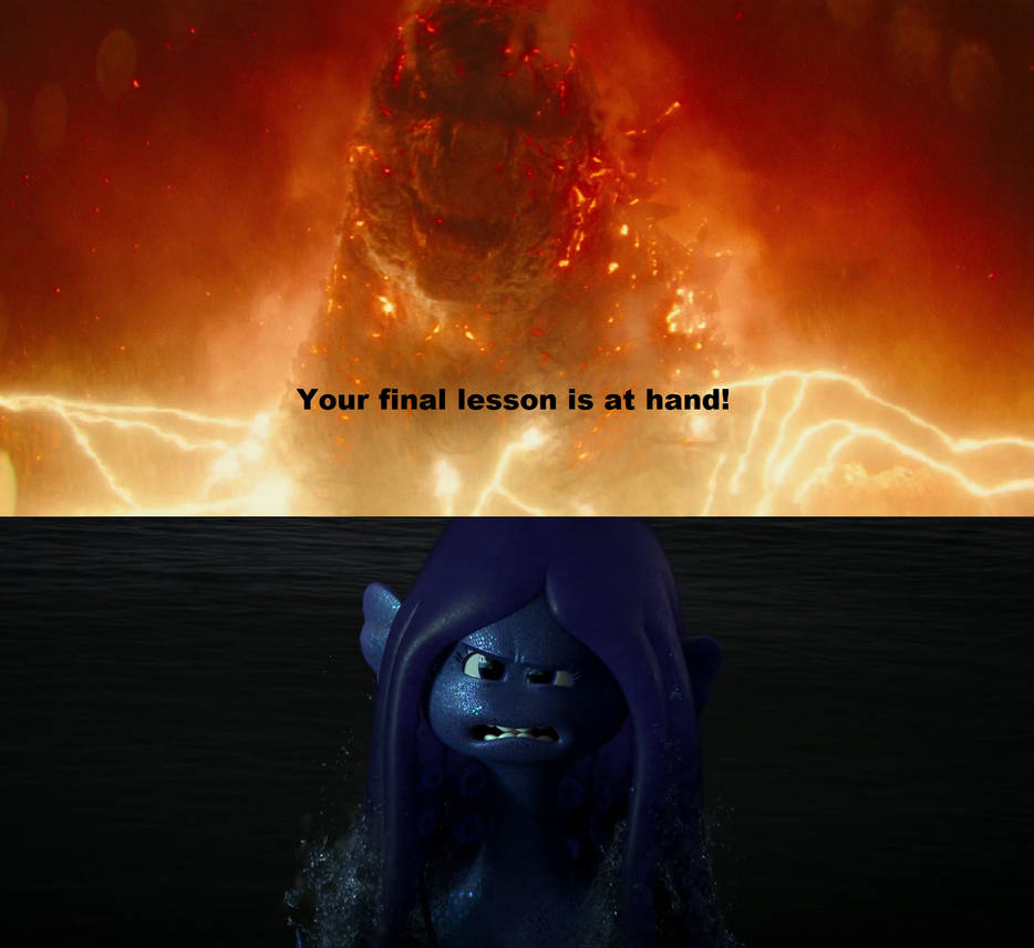 Armor Ruby Gillman vs Burning Godzilla 19 by MnstrFrc on DeviantArt