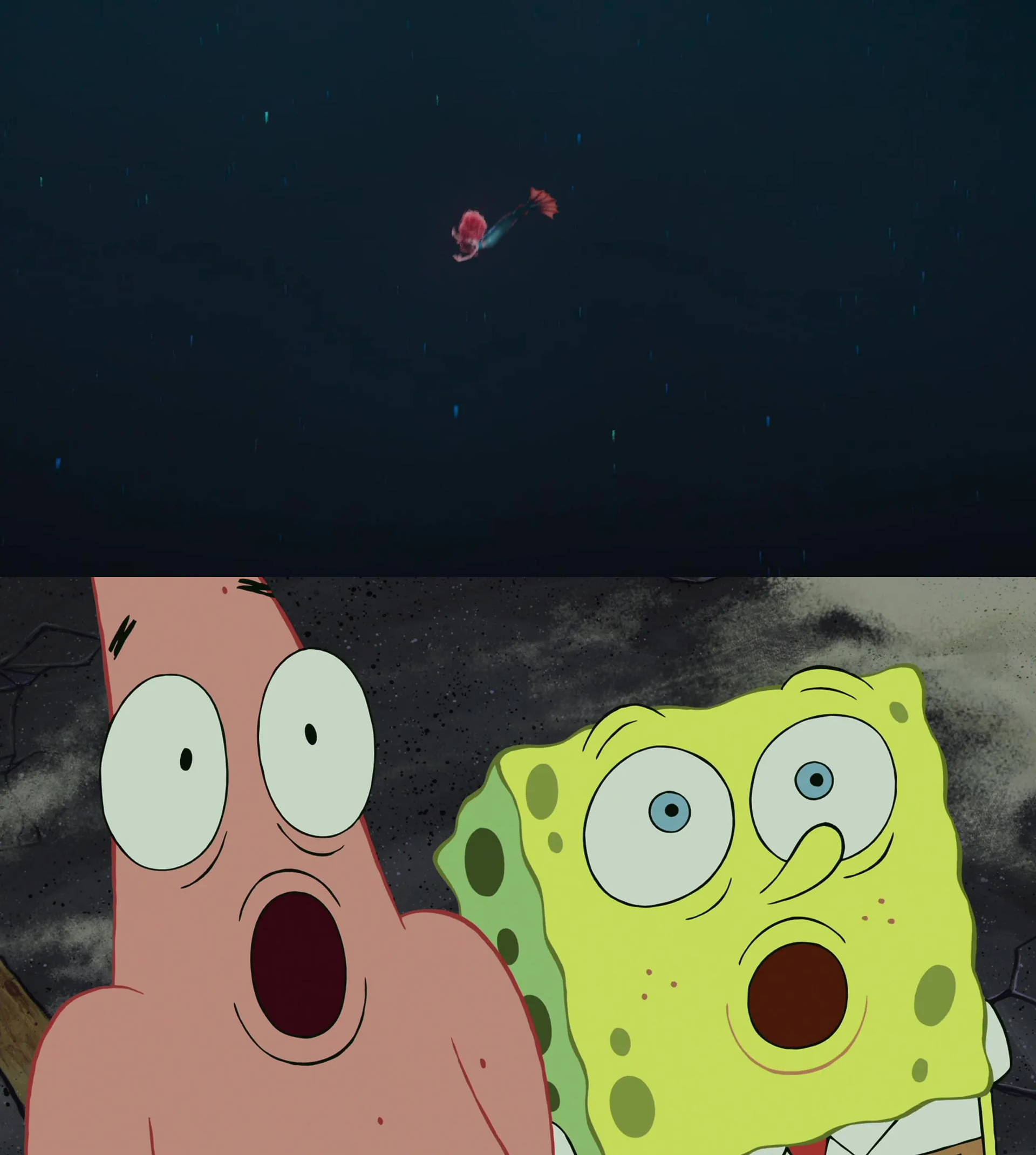 Patrick Falling Spongebob and Patrick react Chelsea falling! by MnstrFrc on DeviantArt