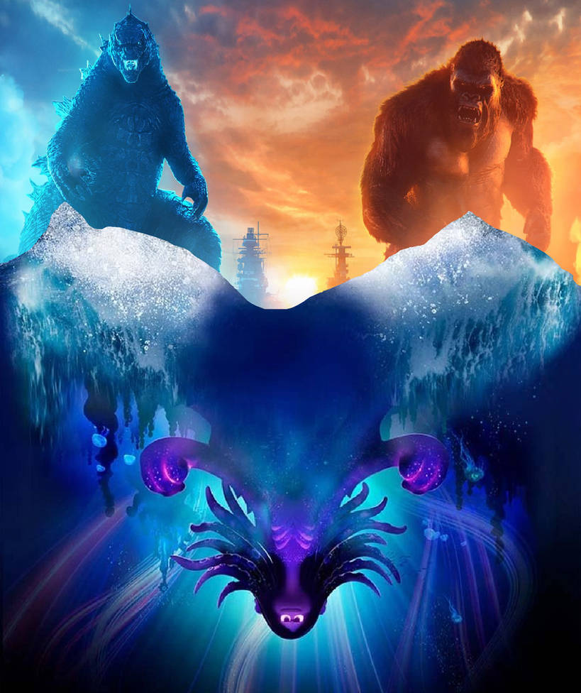 Ruby Gillman vs Godzilla vs Kong Poster by MnstrFrc on DeviantArt