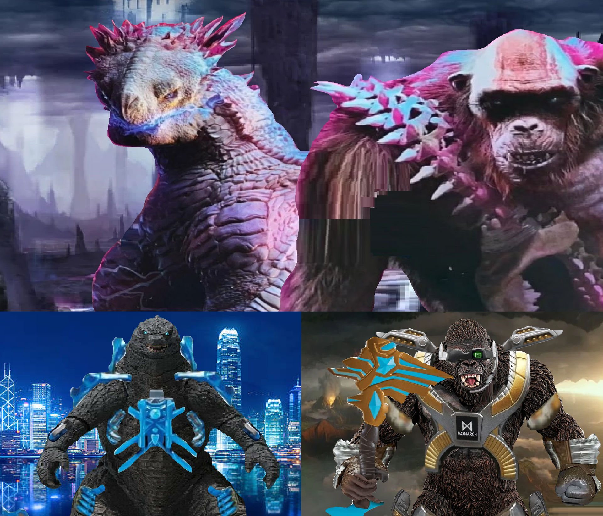 Titan Tech vs Skar King and Shimo by MnstrFrc on DeviantArt