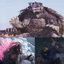 Evolved Godzilla and Kong vs Gamera (Trauma)