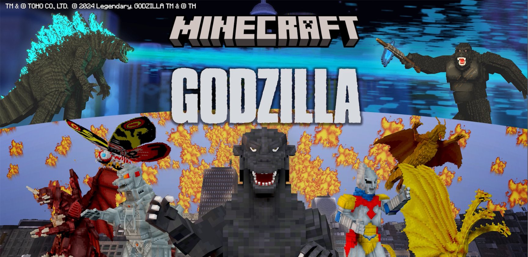 Godzilla + Minecraft by MnstrFrc on DeviantArt