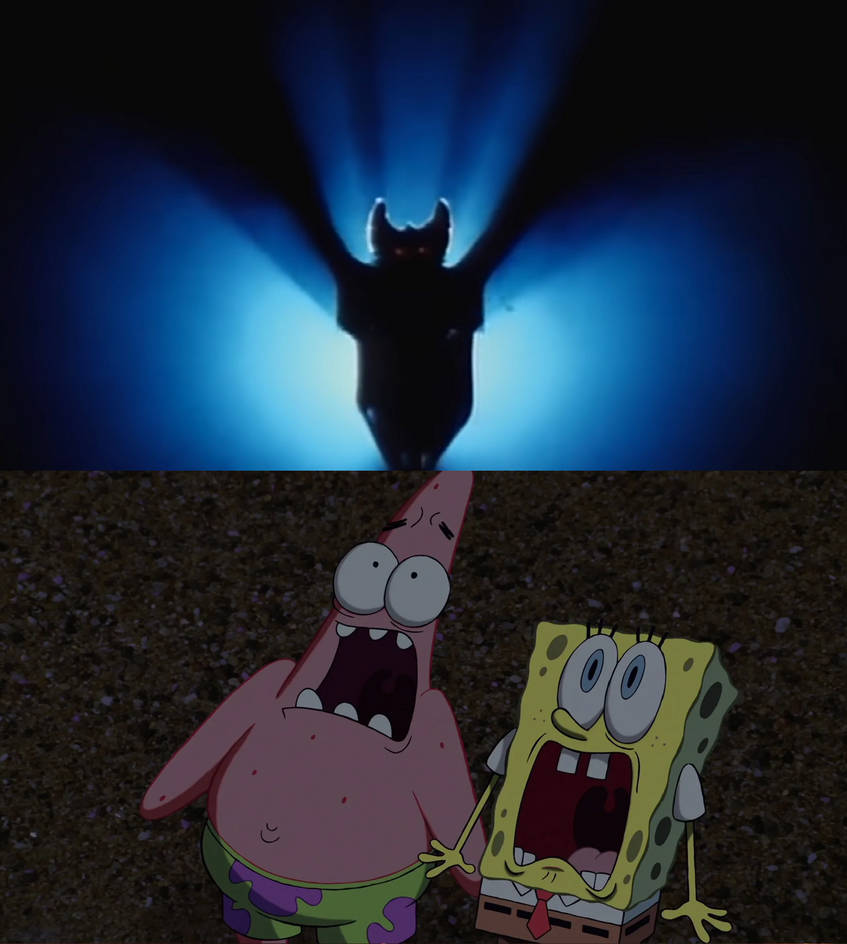 Spongebob Rattic Spongebob and Patrick react Bat by MnstrFrc on DeviantArt