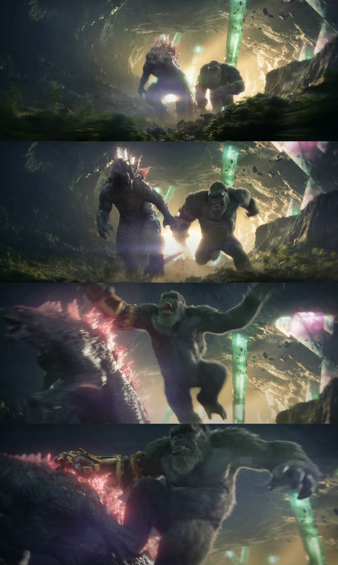 Godzilla The Ride Deviantart Kong ride on Godzilla by MnstrFrc on DeviantArt