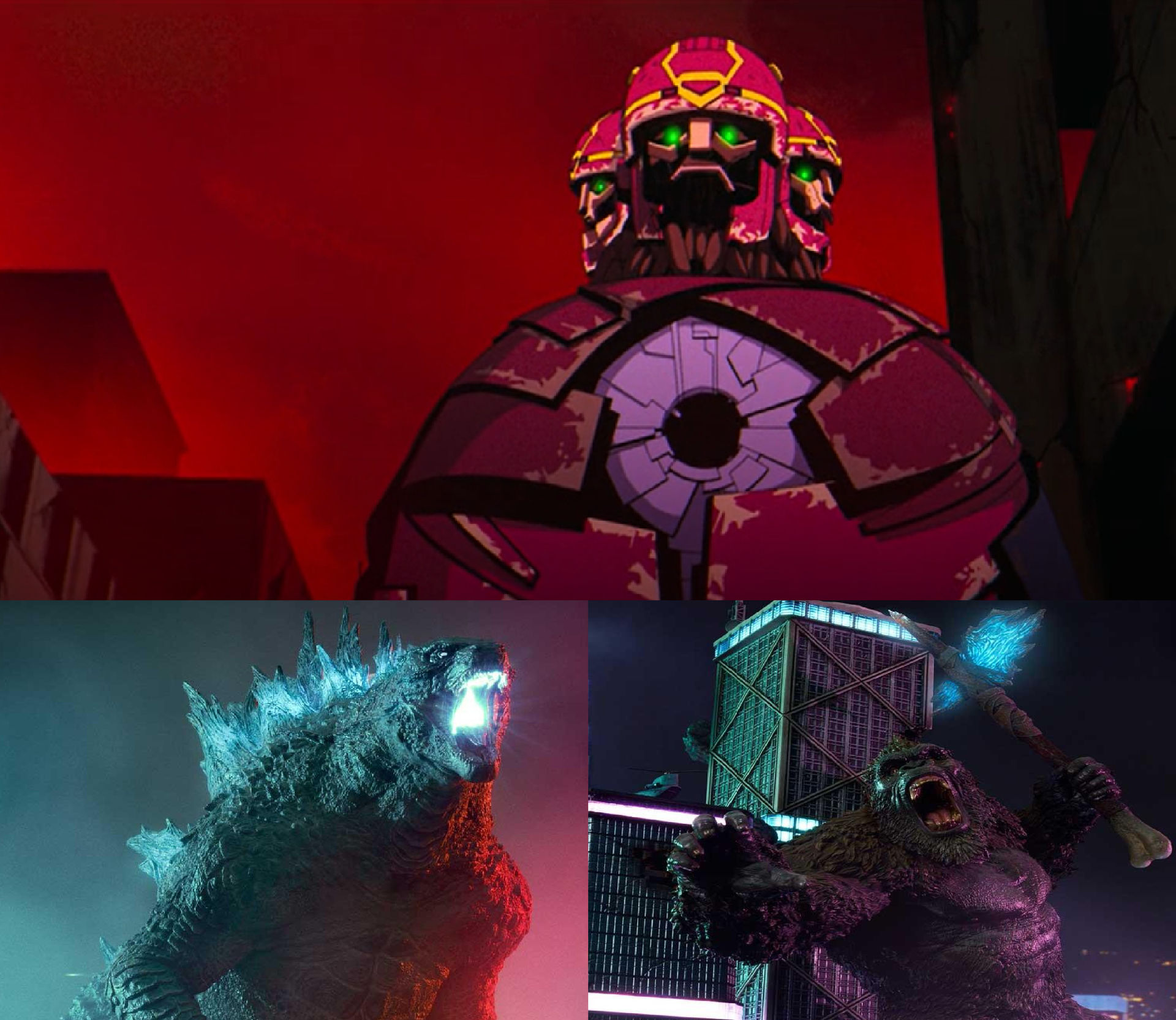 Wild Godzilla Godzilla and Kong vs Wild Sentinels by MnstrFrc on DeviantArt