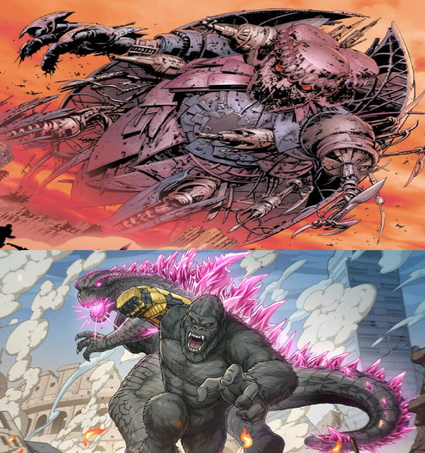 Wild Godzilla Godzilla x Kong vs Wild Sentinels by MnstrFrc on DeviantArt