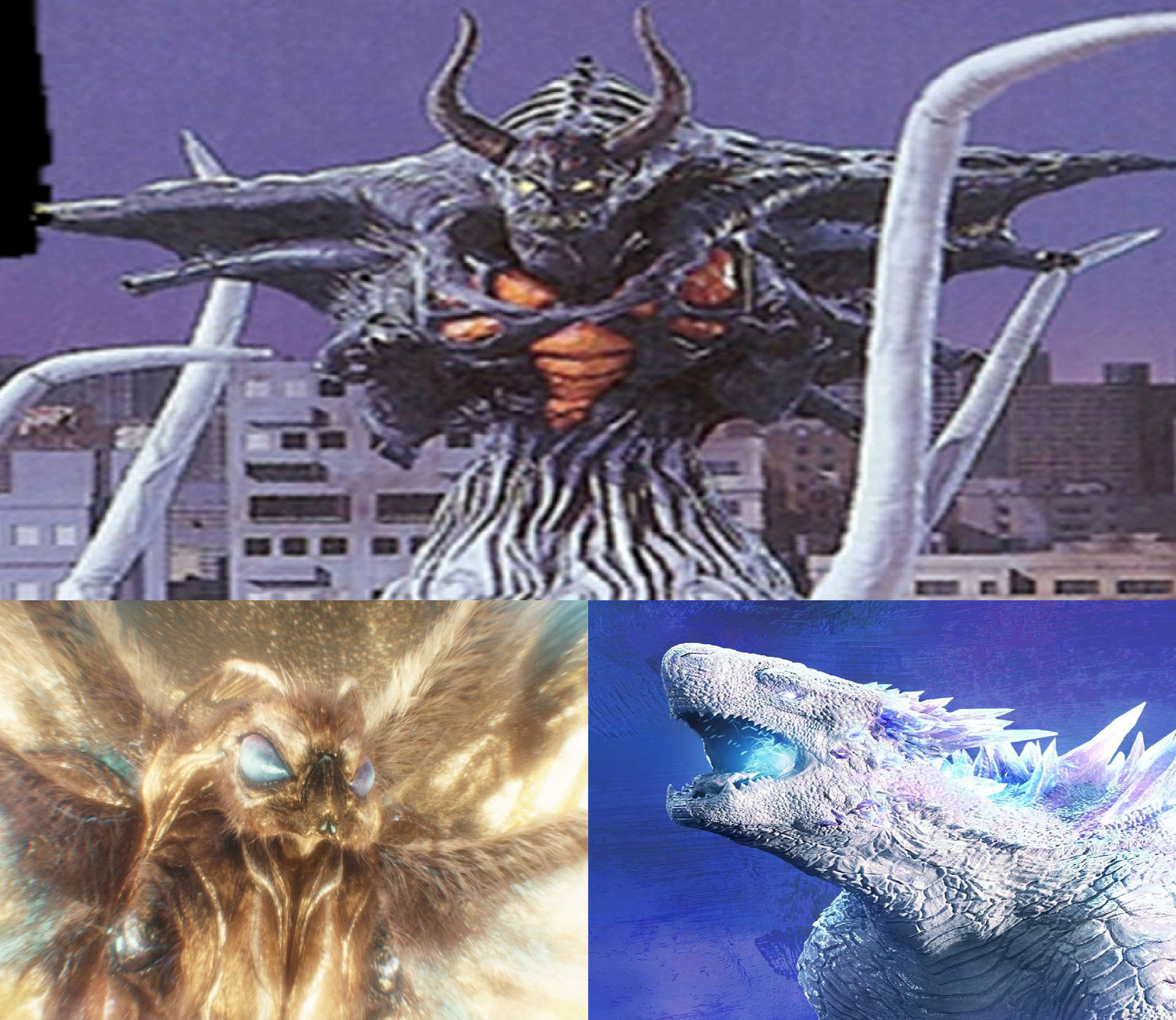 Mothra and Shimo vs Trakeena by MnstrFrc on DeviantArt