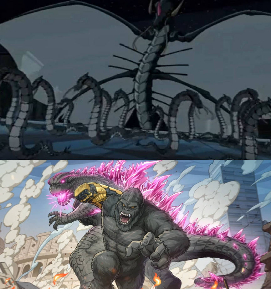 Godzilla x Kong vs Robot Insects by MnstrFrc on DeviantArt