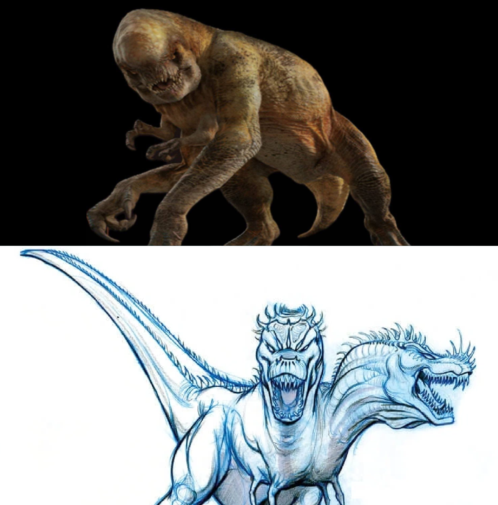 Doomsday Rex Drawing Distortus Rex vs Doomsday Rex by MnstrFrc on DeviantArt