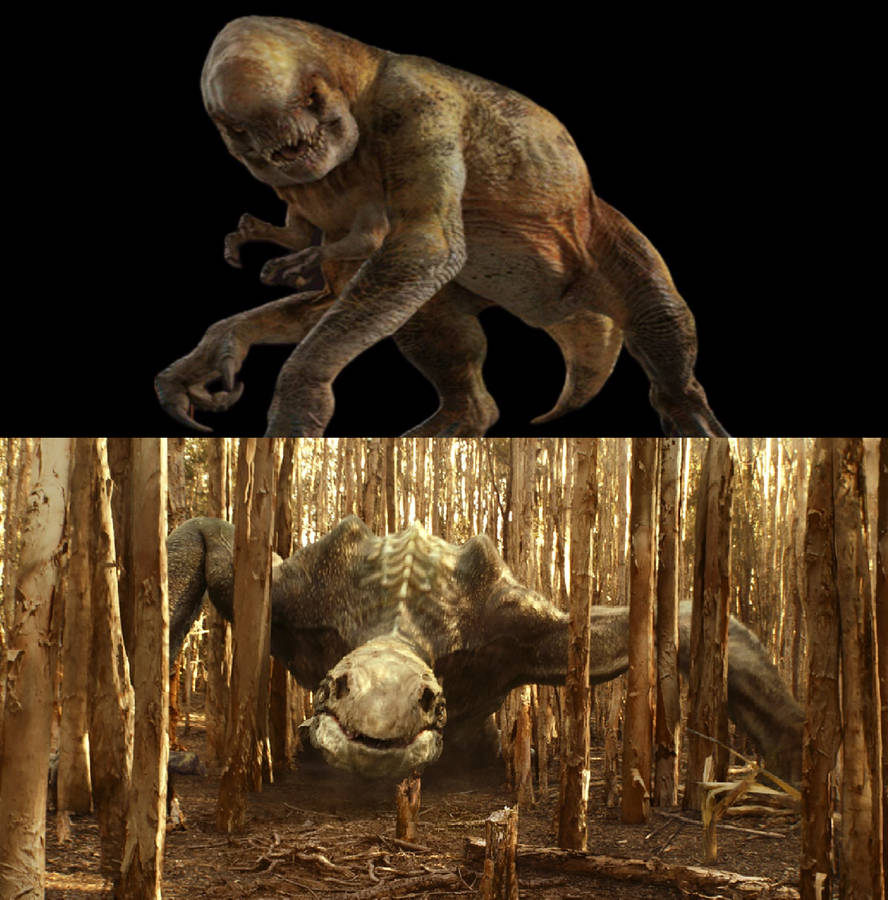 Distortus Rex vs Skullcrawler by MnstrFrc on DeviantArt