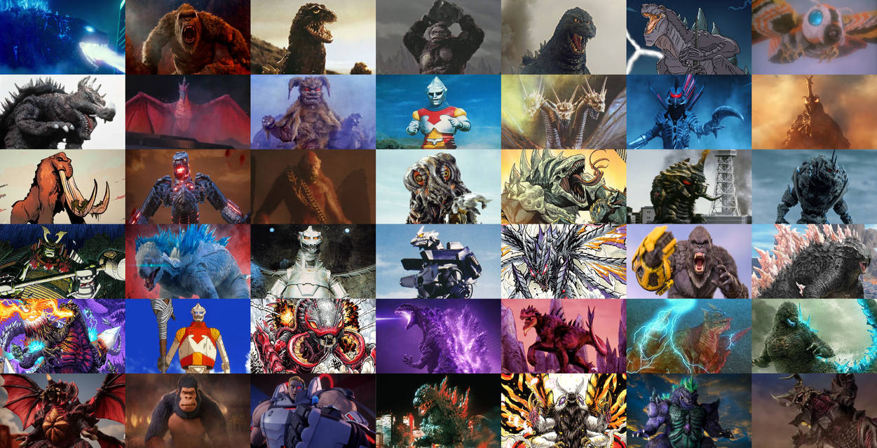 Godzilla Roster Godzilla FighterZ (New) Characters by MnstrFrc on DeviantArt