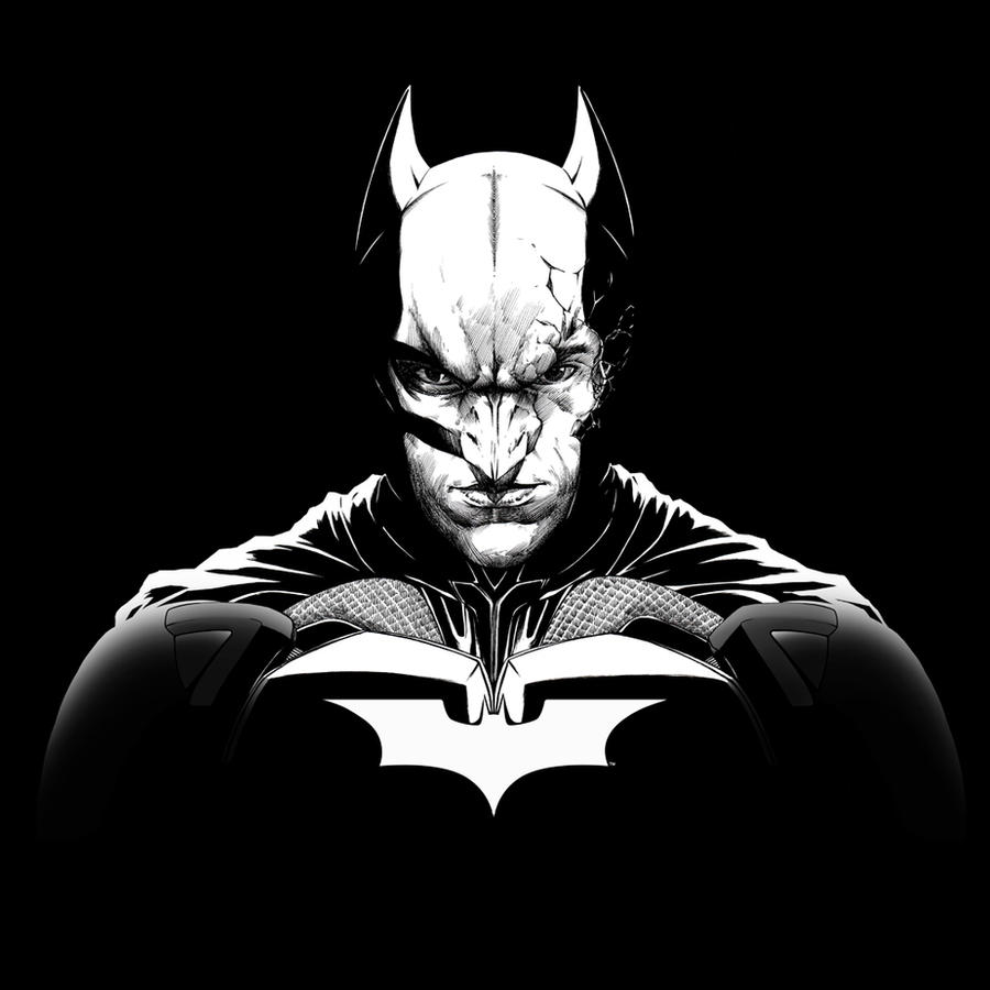 Batman The Dark Knight Rises Broken Mask by garnabiuth on DeviantArt