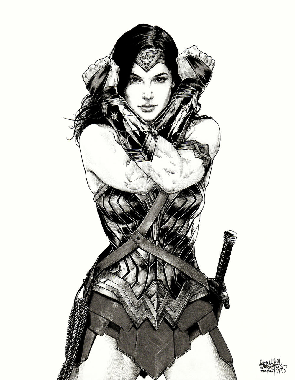 pix Gal Gadot Wonder Woman Artwork gal gadot wonder woman by garnabiuth on