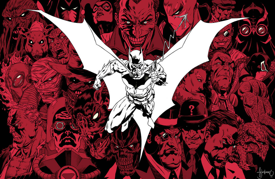 Batman Rouges Gallery Tumblr The Batman Rogues Gallery RED by garnabiuth on DeviantArt
