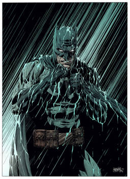 Batman Rain color