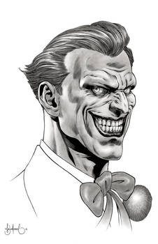 Bruce Timm Joker Comic Style