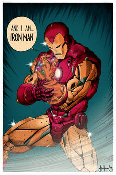 And I Am IRON MAN color