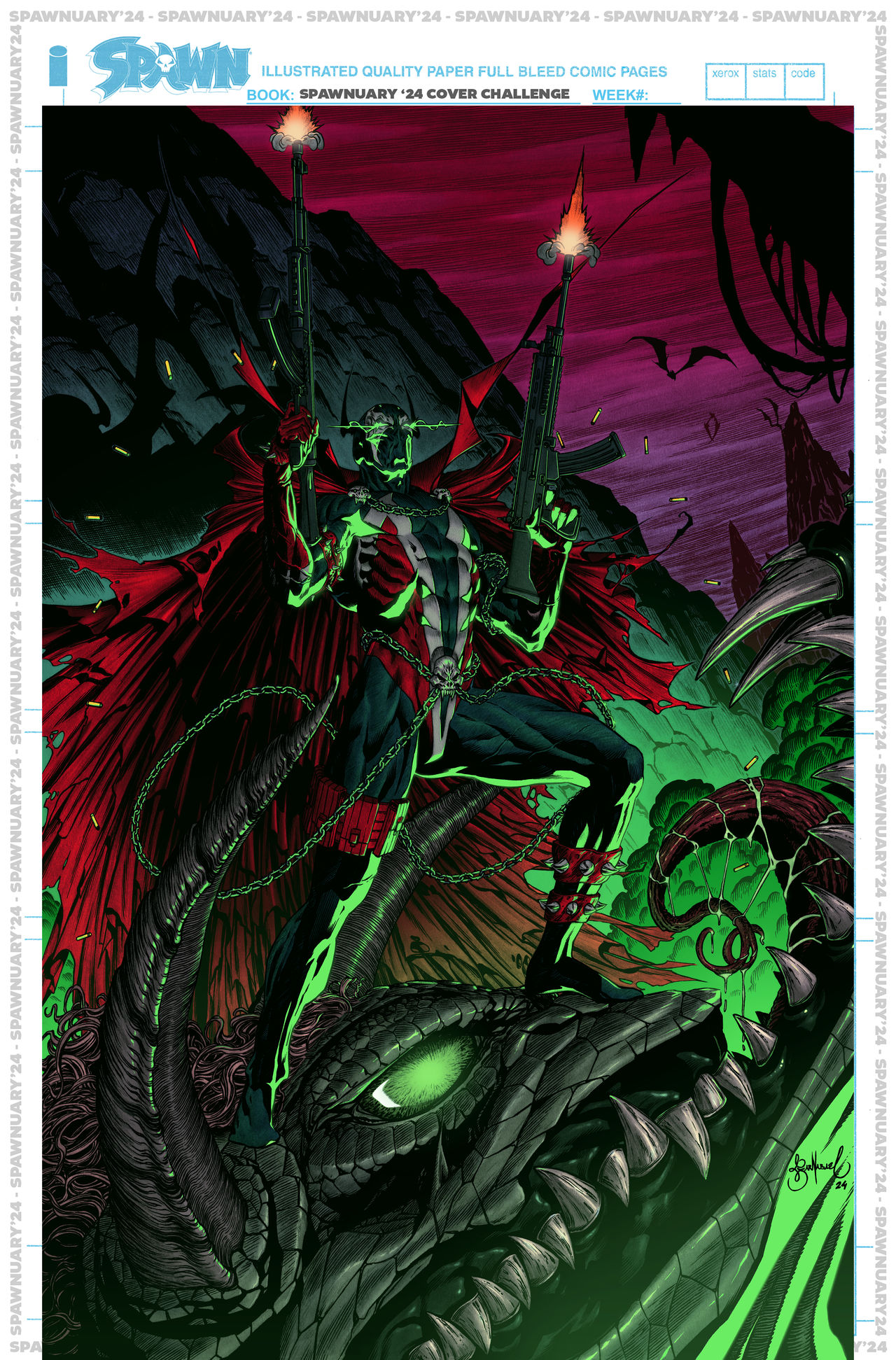 Malebolgia Creates Spawn Color by garnabiuth on DeviantArt