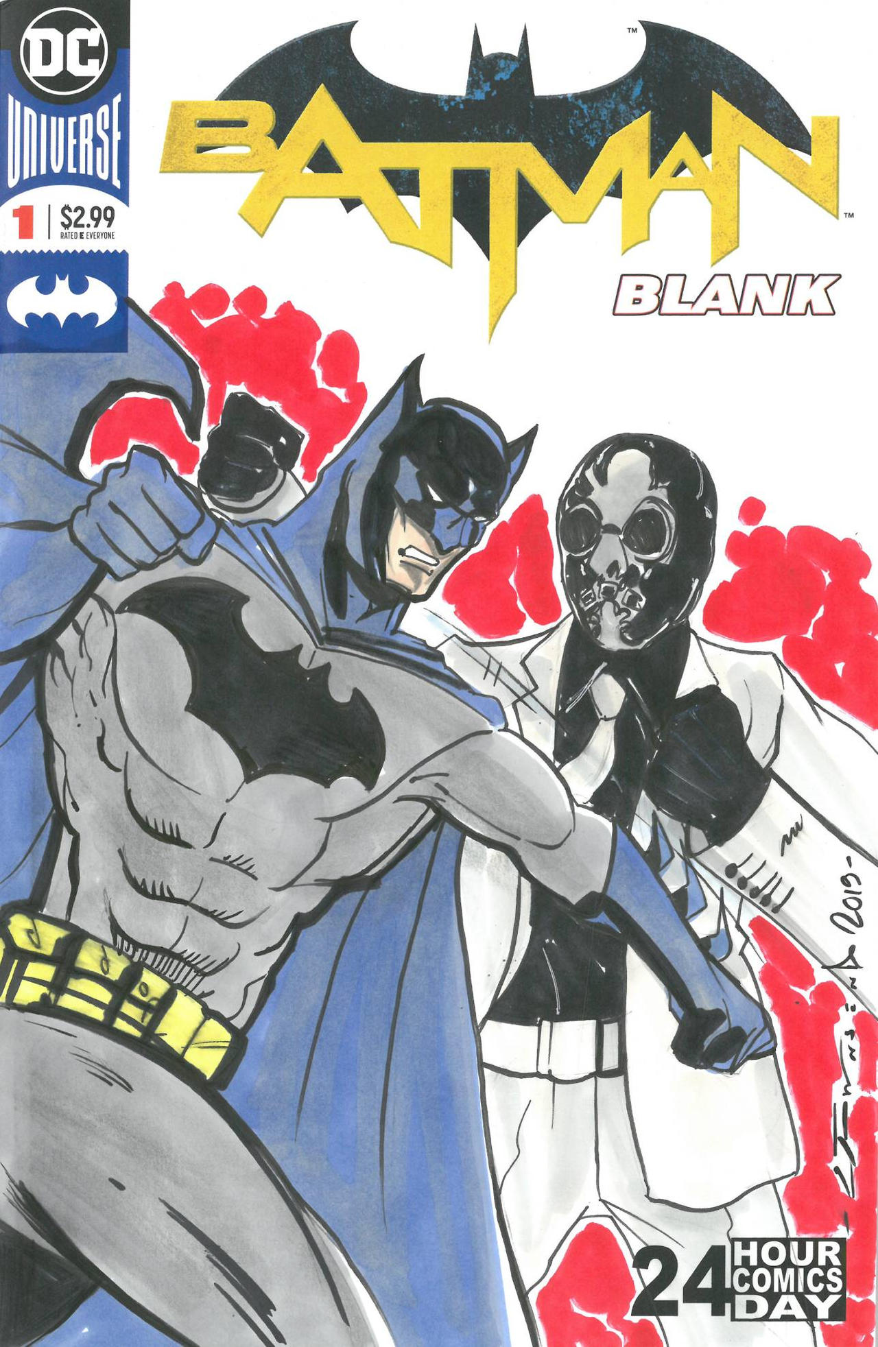 Batman vs Mr. Nobody by Sinned1990PD on DeviantArt
