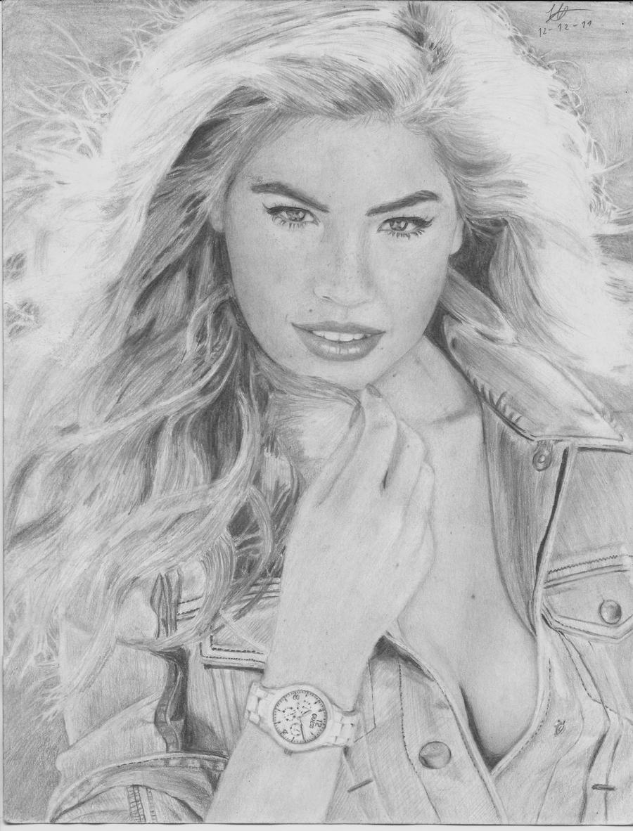 Portrait Of Kate Upton By Josca On Stars Portraits
