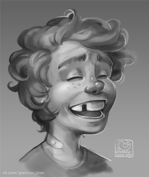 laughing boy