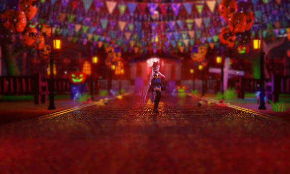 MMD Stage DL | Halloween