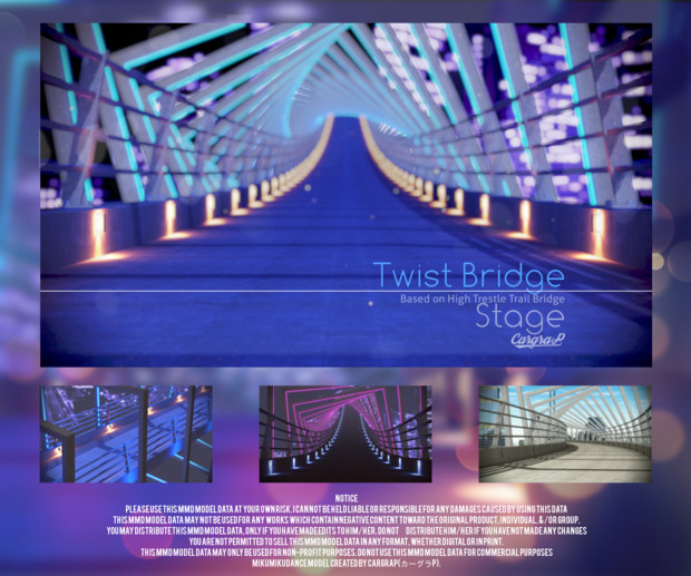 Mmd Stage Dl Twisted Bridge By Shyuugah On Deviantart Mmd Stage Dl Twisted Bridge By Shyuugah On Deviantart