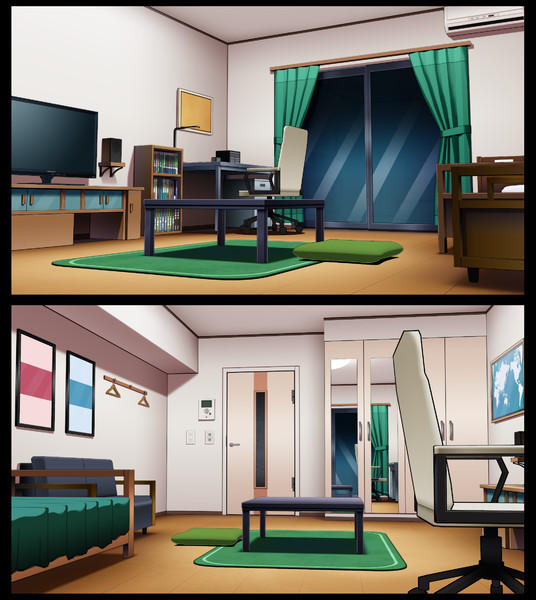 Mmd Stage Dl Simple Room By Shyuugah On Deviantart