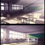 MMD Stage DL | Classroom with light