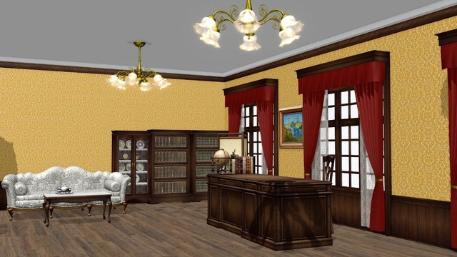 MMD Stage DL | Office  by Shyuugah on DeviantArt