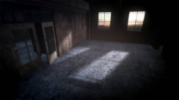 MMD Stage DL | A ruined room