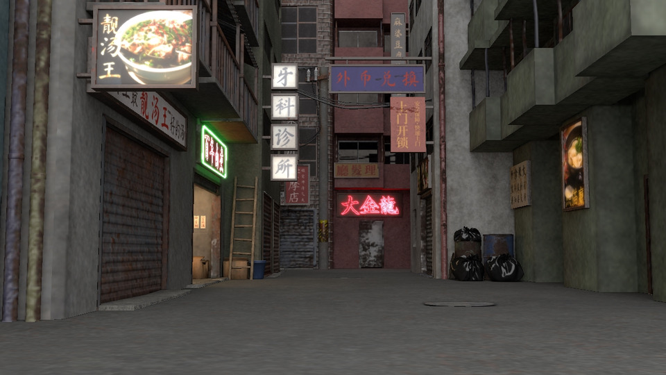 MMD Stage DL | Kowloon-style stage by Shyuugah on DeviantArt