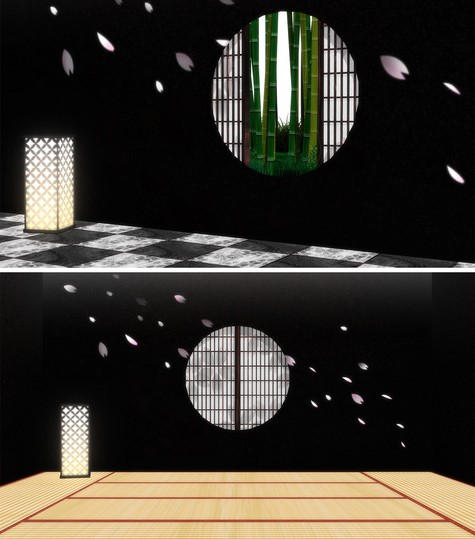 MMD Stage DL | Room with round windows by Shyuugah on DeviantArt