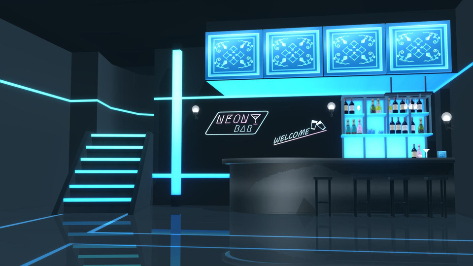 MMD Stage DL | Blue night by Shyuugah on DeviantArt