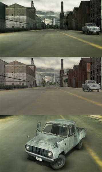 MMD Stage DL | Factory street by Shyuugah on DeviantArt